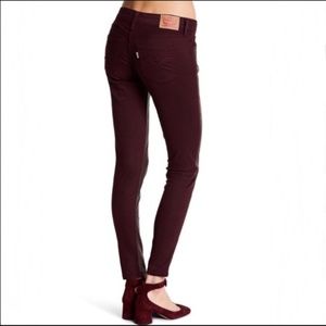 Faux Leather Levi's Skinny Jeans